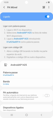 Prima a tecla de início para terminar e voltar ao ecrã inicial.