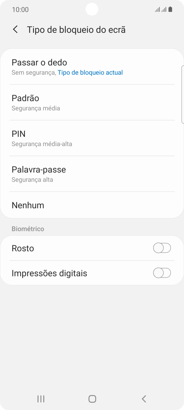 Prima Impressões digitais.