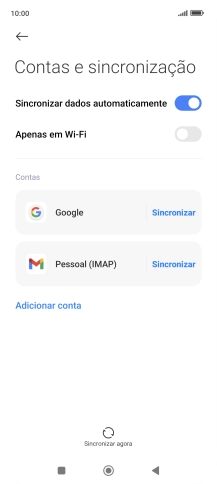 Prima a tecla de início para terminar e voltar ao ecrã inicial.