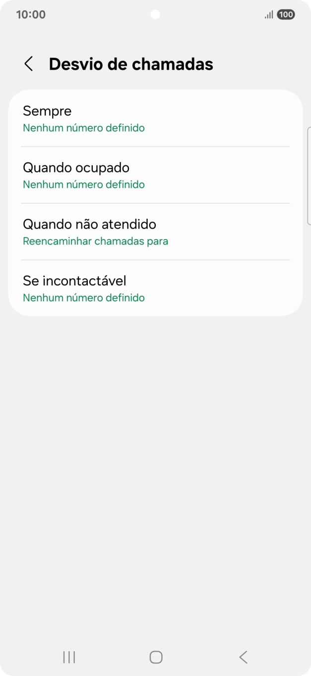 Prima a tecla de início para terminar e voltar ao ecrã inicial.