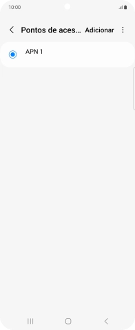 Prima Adicionar.