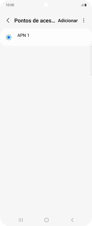 Prima Adicionar.