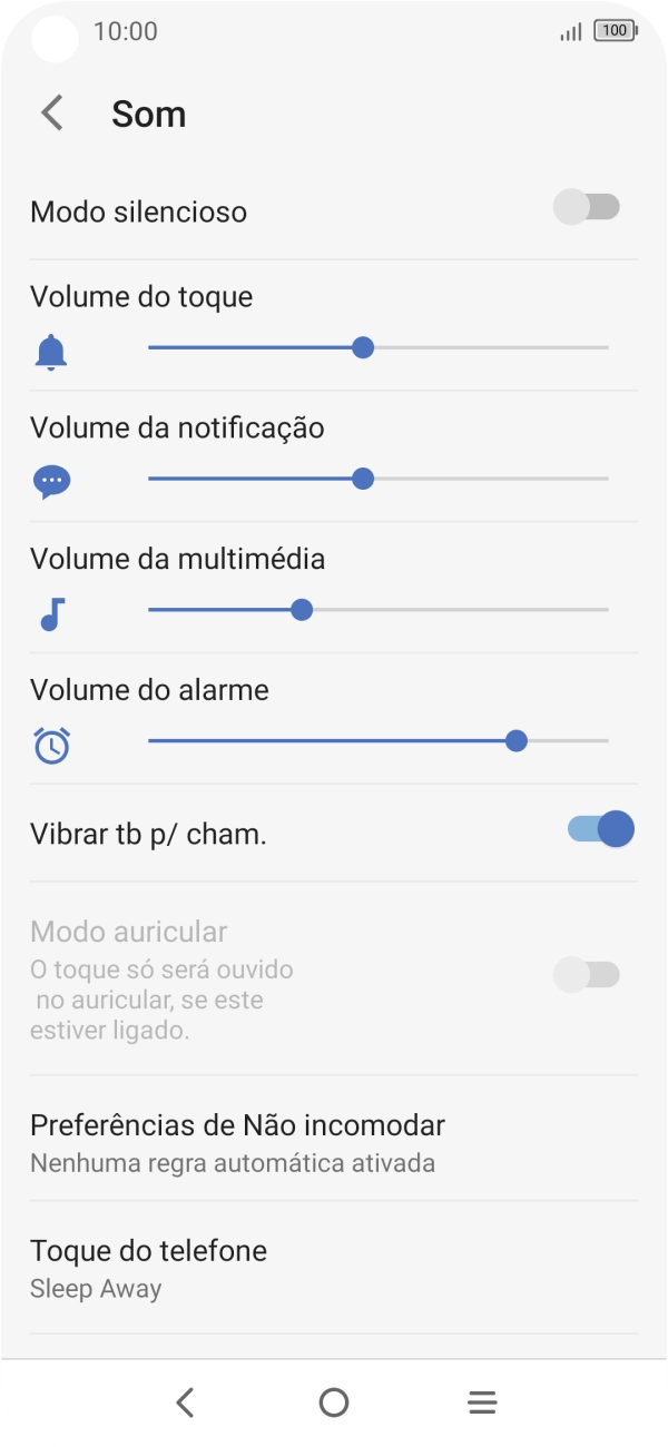 Prima a tecla de início para terminar e voltar ao ecrã inicial.