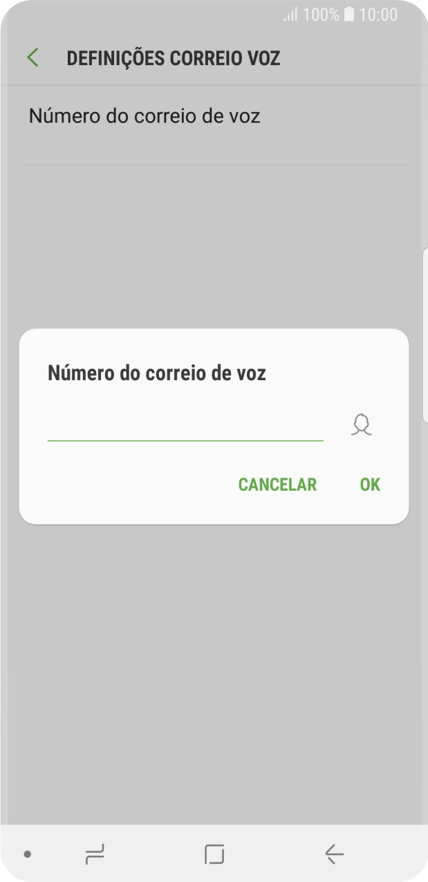 Introduza 123 e prima OK.