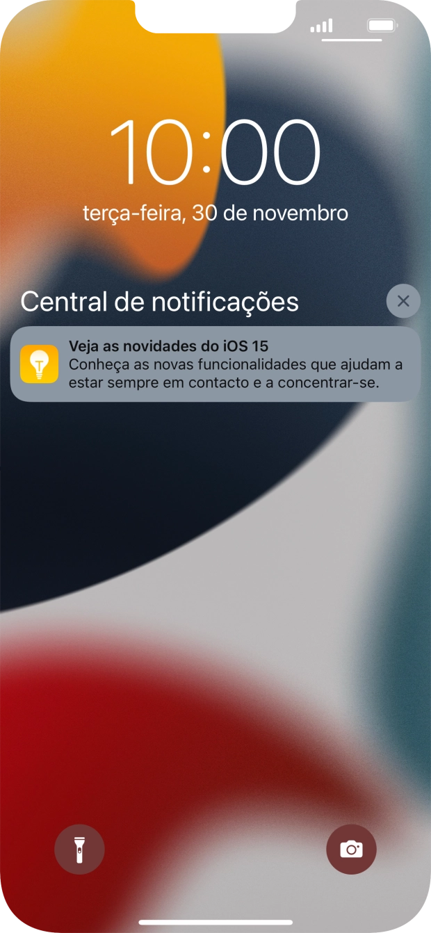 Prima a notificação pretendida e siga as indicações no ecrã para utilizar a função escolhida.