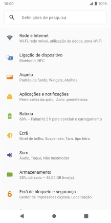 Prima Aplicações e notificações.