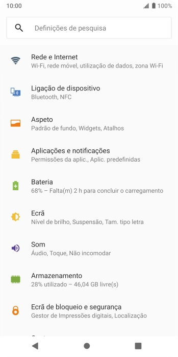 Prima Aplicações e notificações.