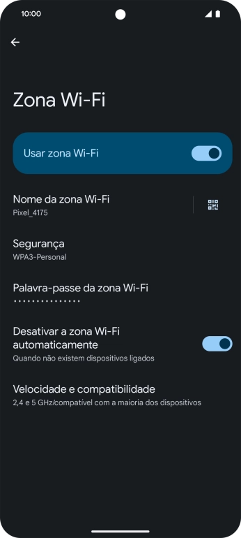 Para voltar ao ecrã inicial, deslize o dedo de baixo para cima a partir da base do ecrã.