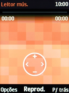 Prima a tecla de seleção esquerda.