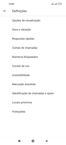 Prima Contas de chamadas.