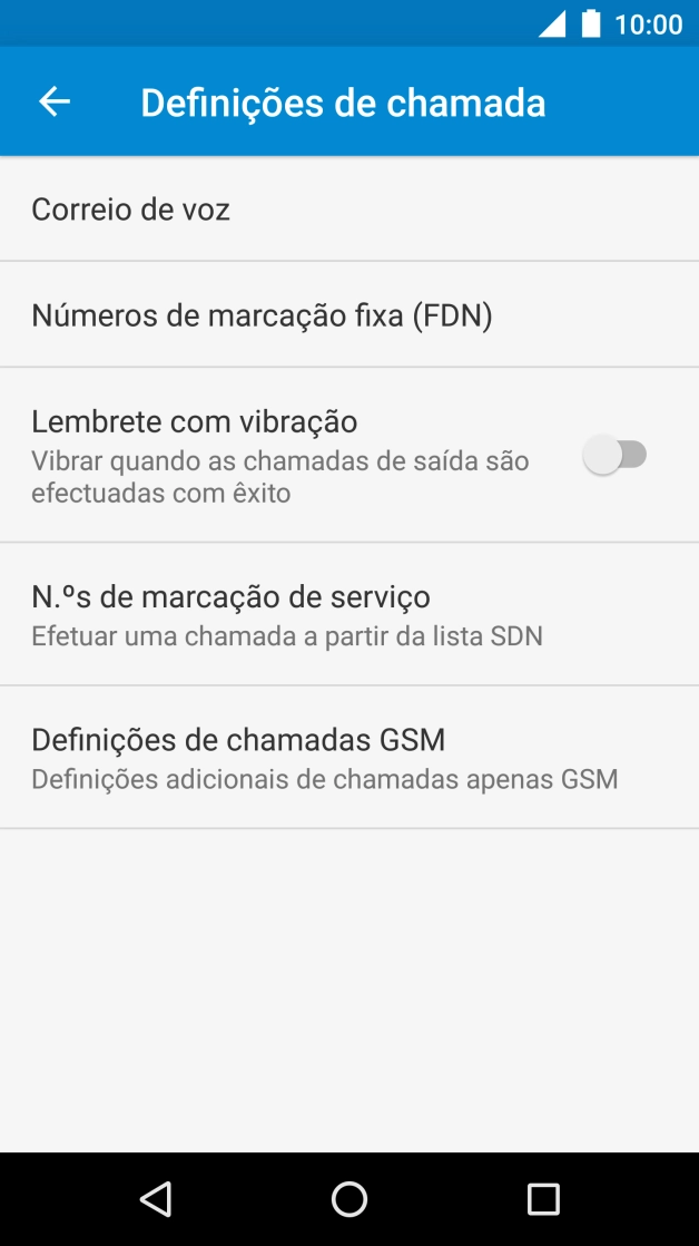 Prima Correio de voz.