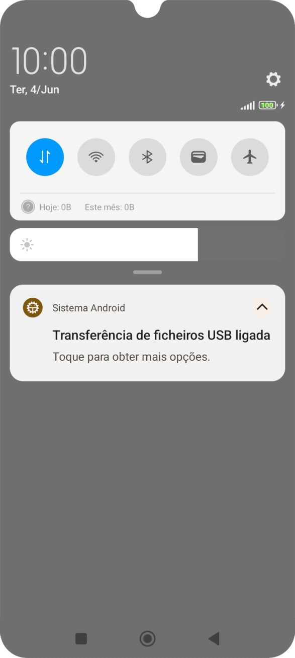 Prima Toque para obter mais opções..