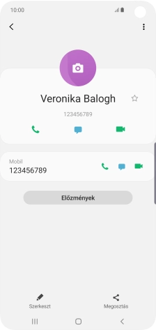 A befejezéshez, és ahhoz, hogy visszatérhess a főképernyőhöz, nyomd meg a főgombot.