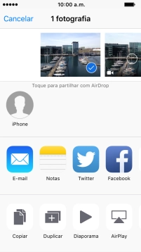 Prima o dispositivo pretendido.