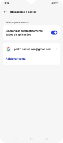 Prima a tecla de início para terminar e voltar ao ecrã inicial.