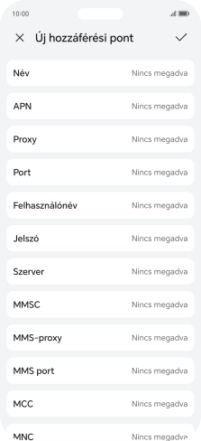 Válaszd a Név lehetőséget.