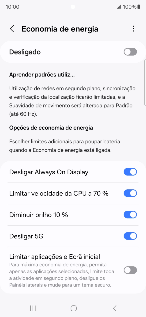 Prima os indicadores  junto das definições pretendidas.