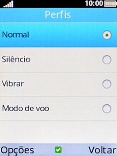 Selecione Normal.
