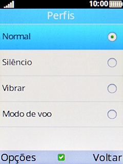 Escolha Modo de voo para ativar o modo de voo.