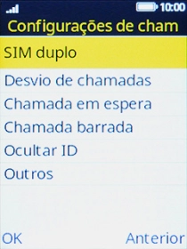 Escolha SIM duplo.