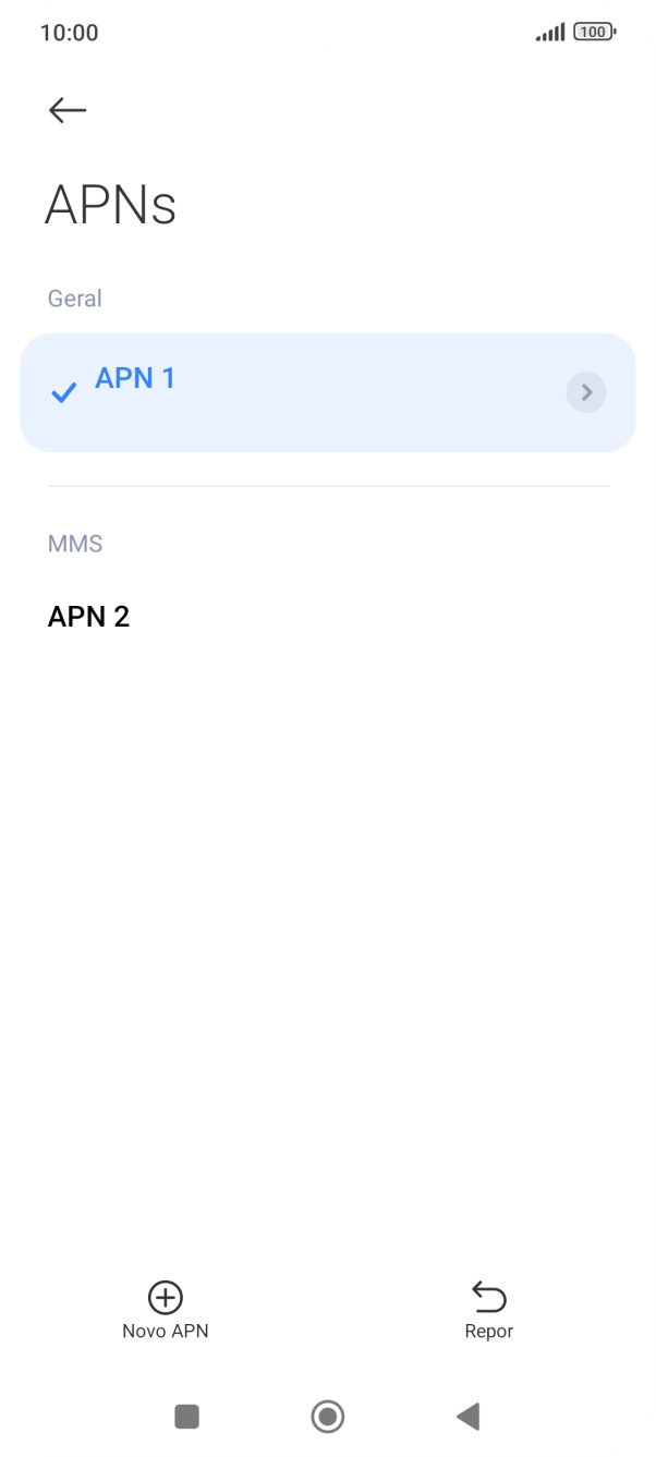 Prima a tecla de início para terminar e voltar ao ecrã inicial.
