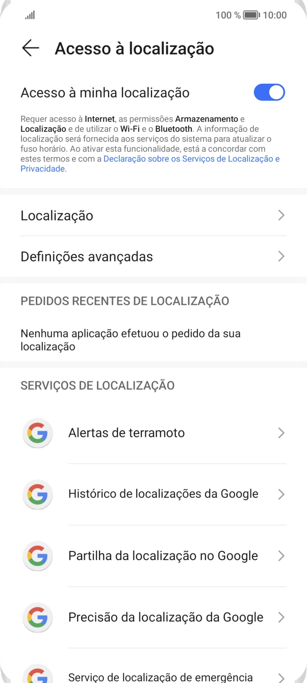 Prima Localização.