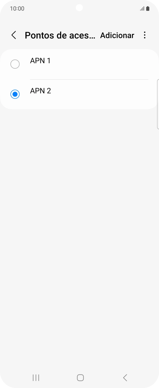 Prima a tecla de início para terminar e voltar ao ecrã inicial.