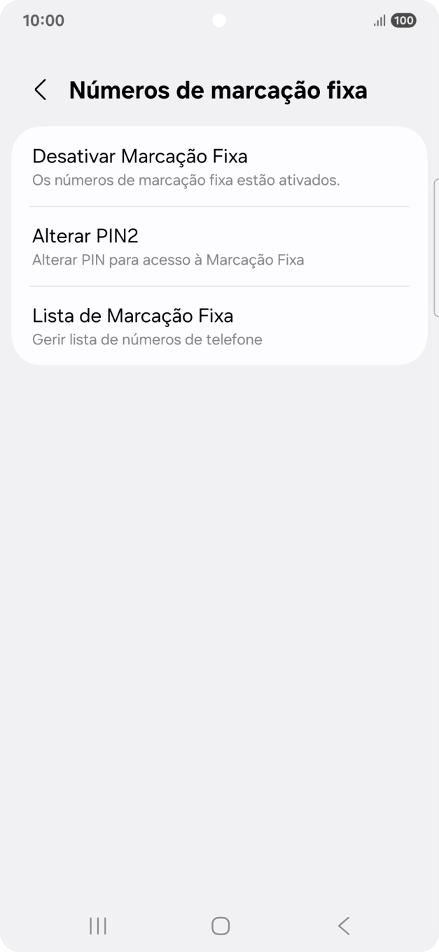 Prima Desativar Marcação Fixa.