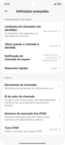 Prima Números de marcação fixa (FDN).
