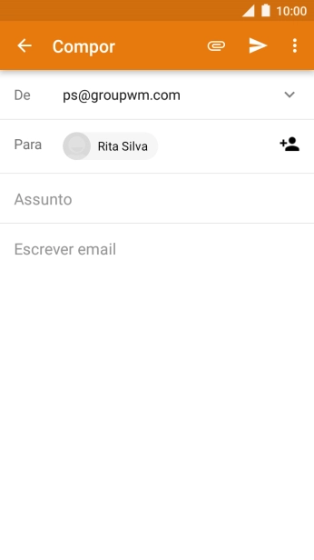 Prima Assunto e introduza o assunto pretendido.