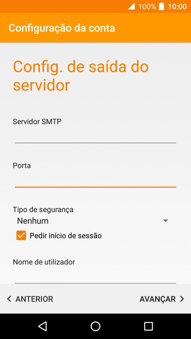 Prima a lista suspensa sob 