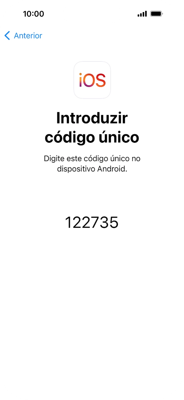 Siga as indicações no ecrã e na app 