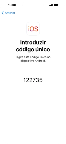 Siga as indicações no ecrã e na app 