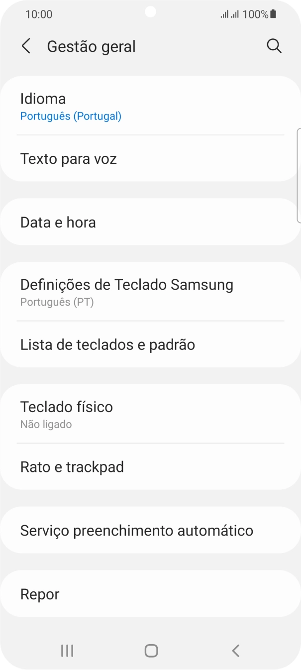 Prima Data e hora.