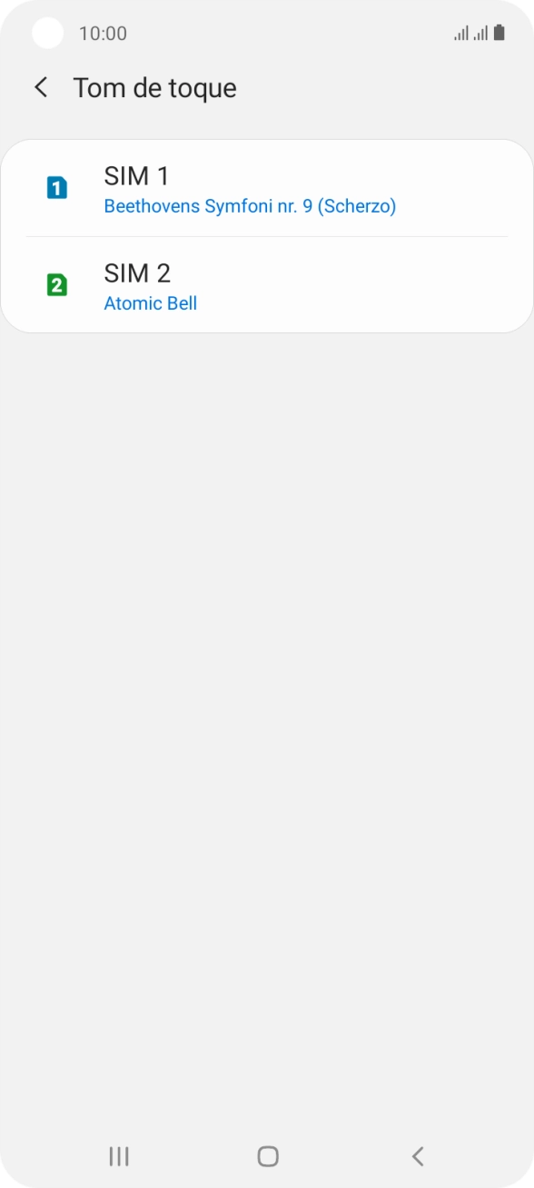 Prima a tecla de início para terminar e voltar ao ecrã inicial.