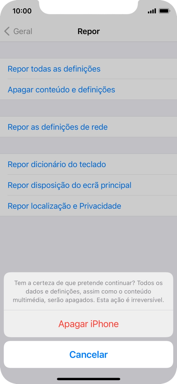 Prima Apagar iPhone.