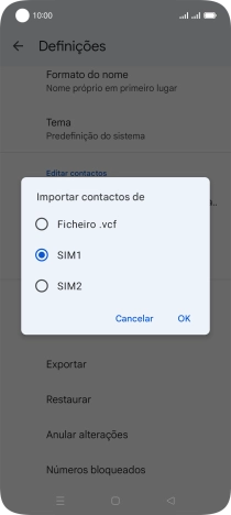 Prima OK.