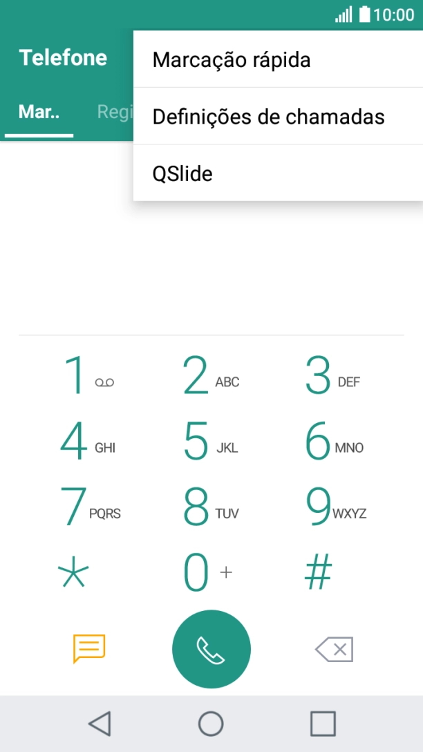 Prima Definições de chamadas.