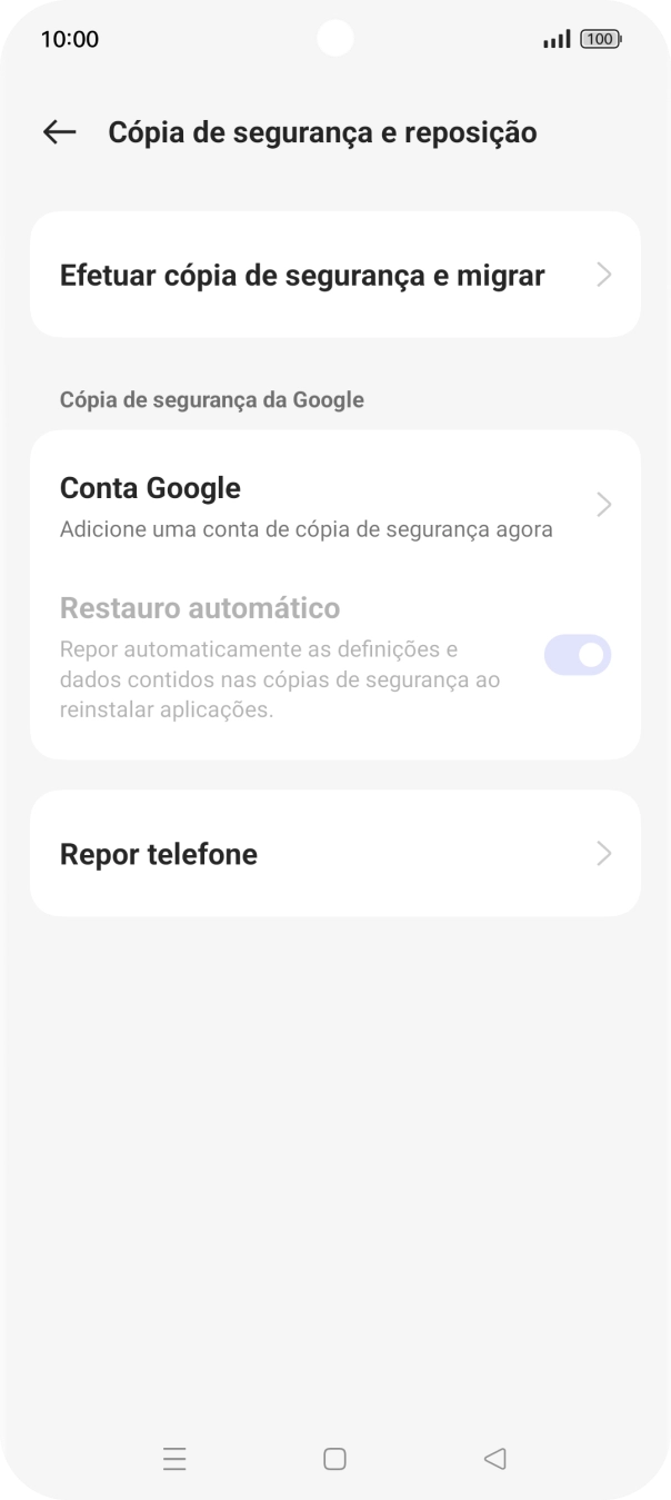 Prima Repor telefone.
