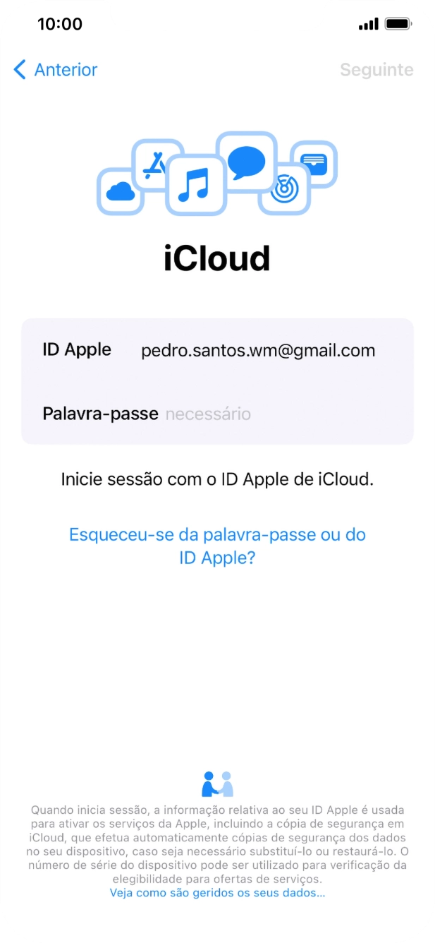 Prima o campo junto a 