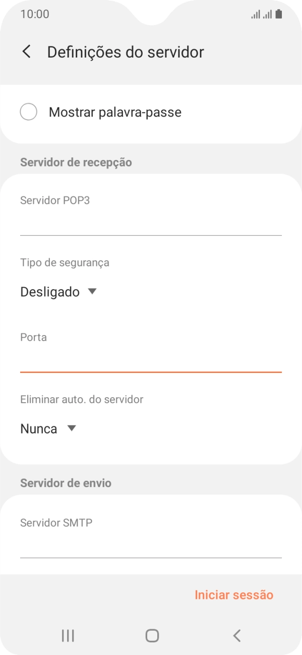 Prima a lista suspensa sob 