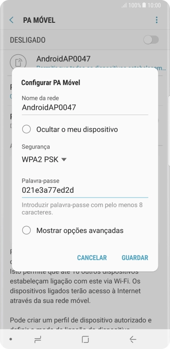 Prima GUARDAR.