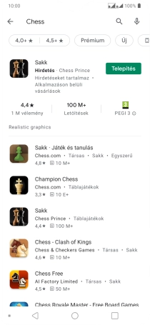 Kattints a kívánt alkalmazásra.