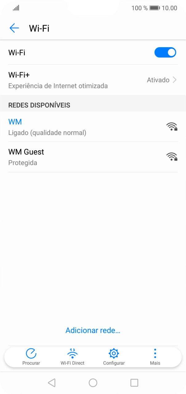 Prima a tecla de início para terminar e voltar ao ecrã inicial.