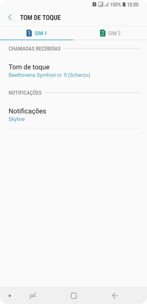 Prima a tecla de início para terminar e voltar ao ecrã inicial.