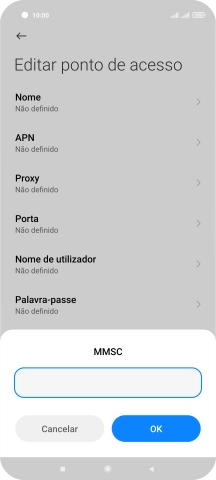 Introduza http://mms.vodafone.pt/servlets/mms e prima OK.