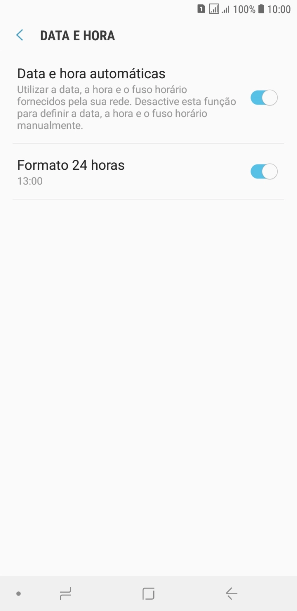 Prima a tecla de início para terminar e voltar ao ecrã inicial.