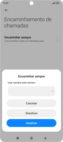 Prima Desativar.