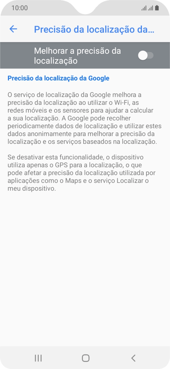 Se premir o indicador junto a 