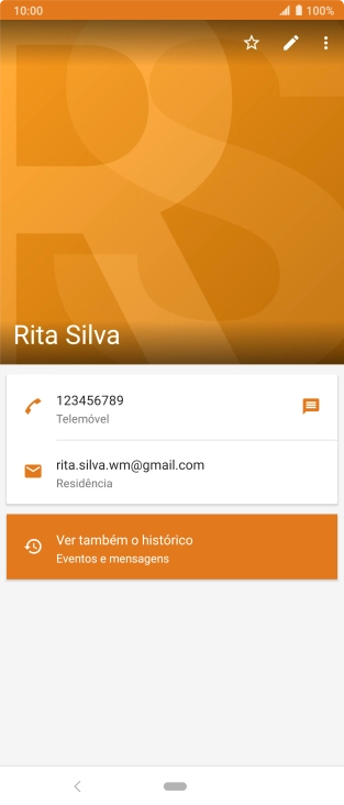 Prima o número pretendido.